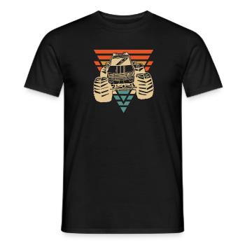 Monster Truck - T-shirt homme - noir - Devant - AI Model Male 178 light (178cm)