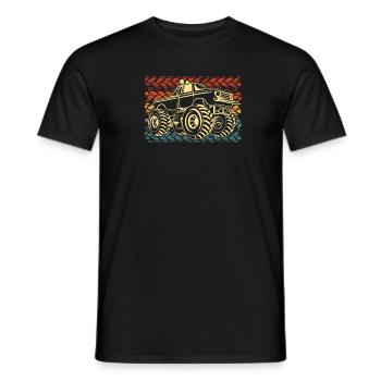 Monster Truck - T-shirt homme - noir - Devant - AI Model Male 178 light (178cm)