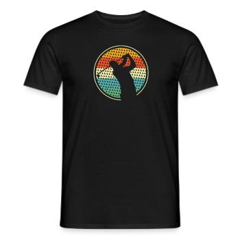 Golf Golfeurs Golfeurs - T-shirt homme - noir - Devant - AI Model Male 178 light (178cm)