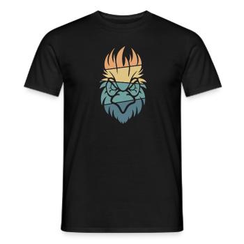 Huhn Henne - Männer T-Shirt - Schwarz - Vorne - AI Model Male 178 light (178cm)