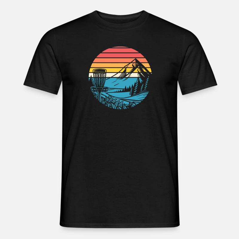 Frisbee Golf Disc Golf - Männer T-Shirt - Schwarz