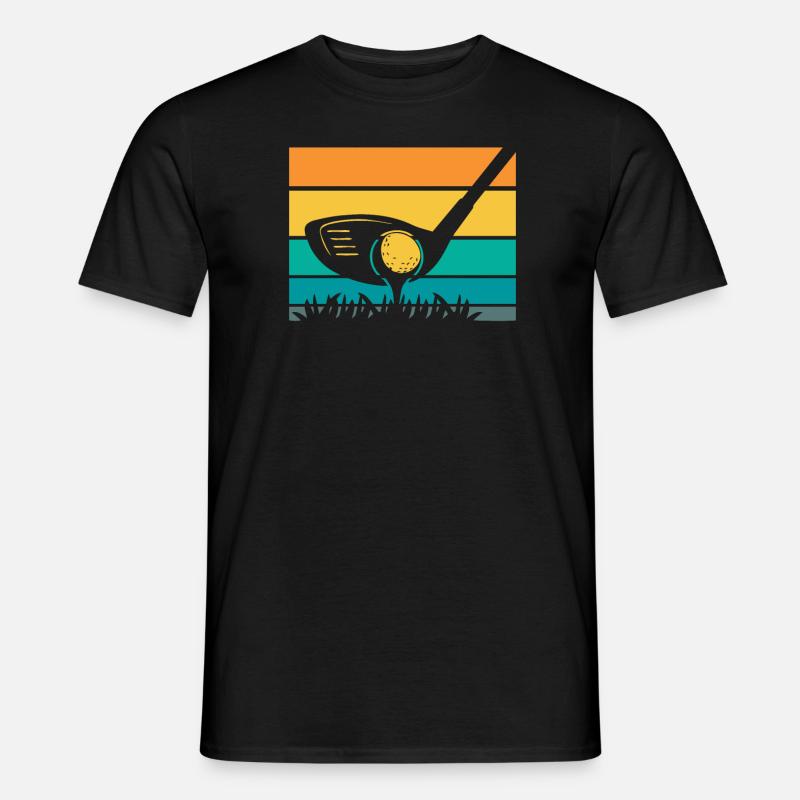 Golf Golfeurs Golfeurs - T-shirt homme - noir