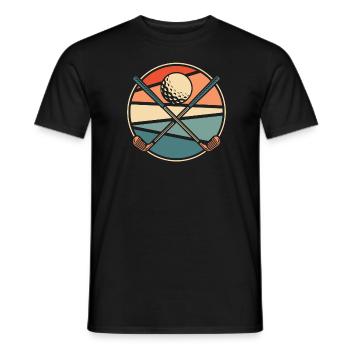 Golf Golfeurs Golfeurs - T-shirt homme - noir - Devant - AI Model Male 178 light (178cm)