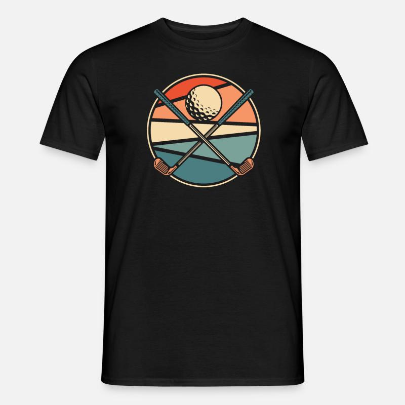 Golf Golfeurs Golfeurs - T-shirt homme - noir