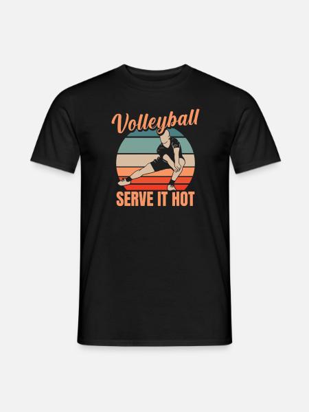 Volleyball Volleyballer - Men's T-Shirt - black