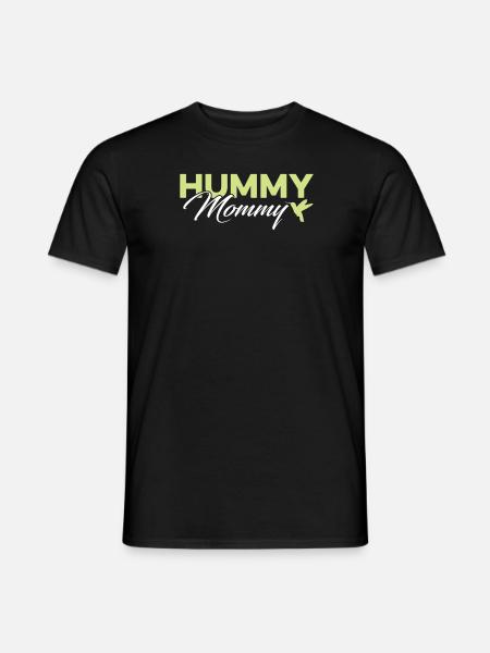 Kolibri Kolibri Mama - Männer T-Shirt - Schwarz