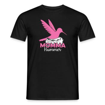 Colibri Colibri Maman - T-shirt homme - noir - Devant - AI Model Male 178 light (178cm)