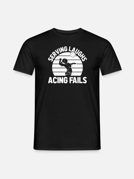 Volleyball Volleyballer - Men's T-Shirt - black