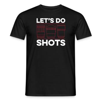 Photographer Photography Camera - Men's T-Shirt - black - Front - AI Model Male 178 light (178cm)