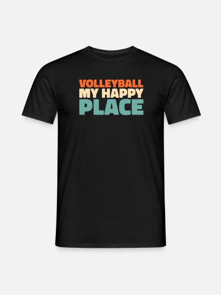 Volleyball Volleyballer - Men's T-Shirt - black
