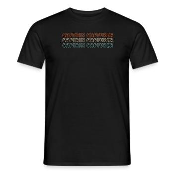 Fotograf Fotografie Kamera Capture The Moment - Männer T-Shirt - Schwarz - Vorne - AI Model Male 178 light (178cm)