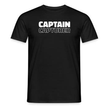 Fotograf Fotografie Kamera Capture The Moment - Männer T-Shirt - Schwarz - Vorne - AI Model Male 178 light (178cm)