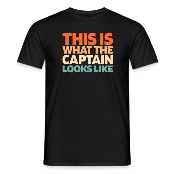 Voile, Voile, Voilier - T-shirt homme - noir - Devant - AI Model Male 178 light (178cm)