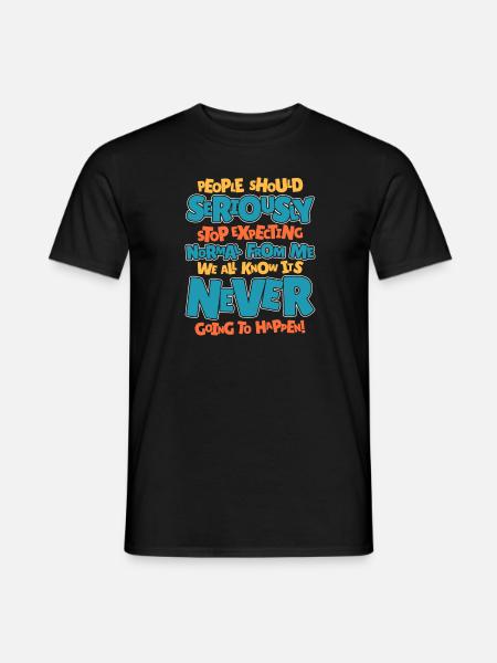 Black humor - Men's T-Shirt - black