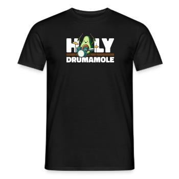 Batterie Batteur Batteur - T-shirt homme - noir - Devant - AI Model Male 178 light (178cm)