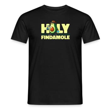 Forensics Forensic Scientist Avocado Holy Findamole - Men's T-Shirt - black - Front - AI Model Male 178 light (178cm)
