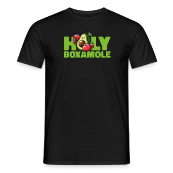 Boxeur Boxer Avocat Holy Boxamole - T-shirt homme - noir - Devant - AI Model Male 178 light (178cm)
