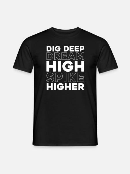 Volley-ball Volley-ball - T-shirt homme - noir