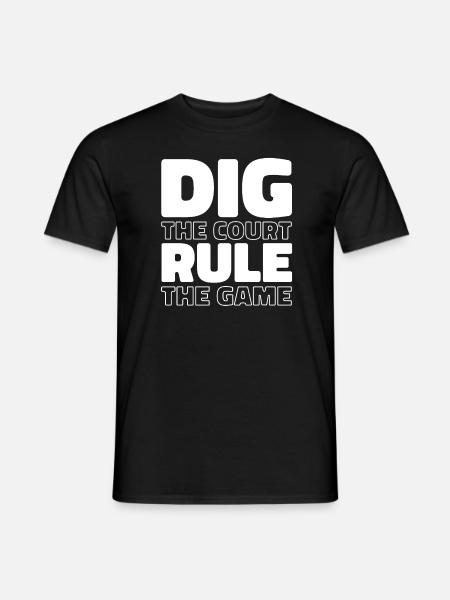 Volleyball Volleyballer - Men's T-Shirt - black
