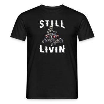 Quad Bike - Männer T-Shirt - Schwarz - Vorne - AI Model Male 178 light (178cm)