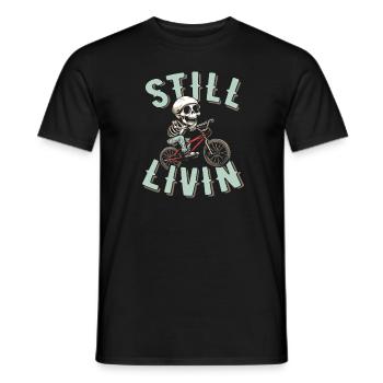 Bmx Bmx Biker - Männer T-Shirt - Schwarz - Vorne - AI Model Male 178 light (178cm)