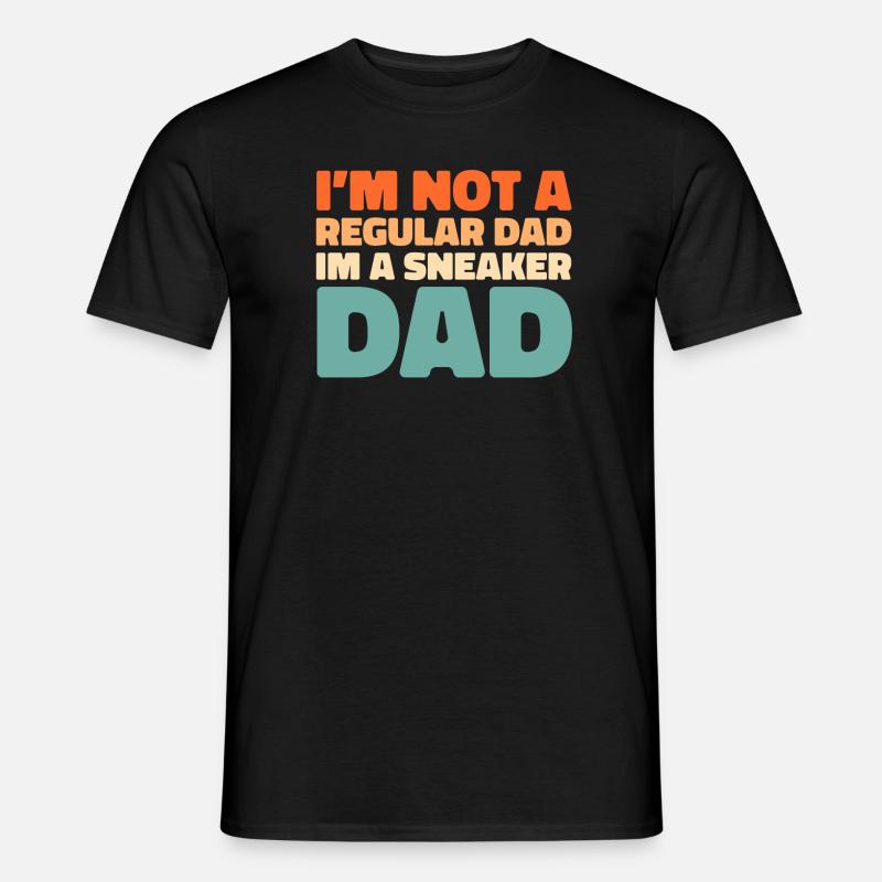 Sneakers Vater Daddy Sneaker - Männer T-Shirt - Schwarz