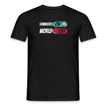 RSG Gymnastique Gymnastique - T-shirt homme - noir - Devant - AI Model Male 178 light (178cm)
