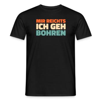 Dentiste dentiste J’en ai assez, je vais percer - T-shirt homme - noir - Devant - AI Model Male 178 light (178cm)
