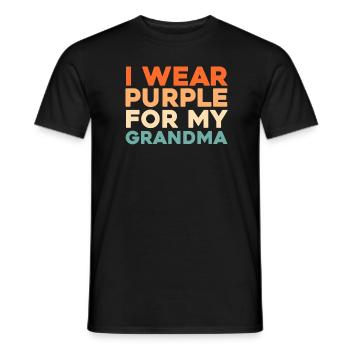 Alzheimer - Männer T-Shirt - Schwarz - Vorne - AI Model Male 178 light (178cm)