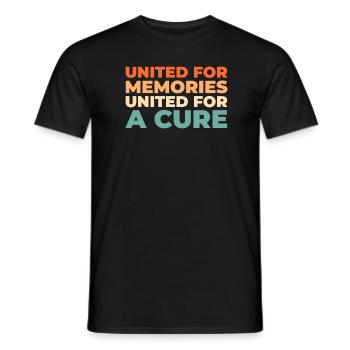 Alzheimer's Alzheimer's Support - Men's T-Shirt - black - Front - AI Model Male 178 light (178cm)