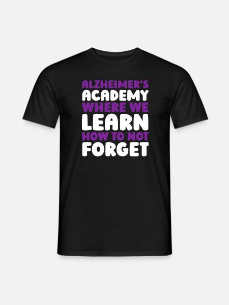 Alzheimer's - Men's T-Shirt - black