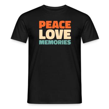 Alzheimer's Alzheimers Sunflower - Men's T-Shirt - black - Front - AI Model Male 178 light (178cm)
