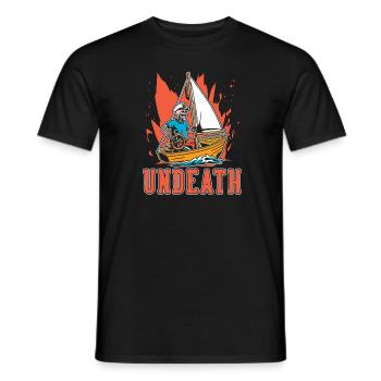 Voilier Marin Voilier Mort-Mort - T-shirt homme - noir - Devant - AI Model Male 178 light (178cm)