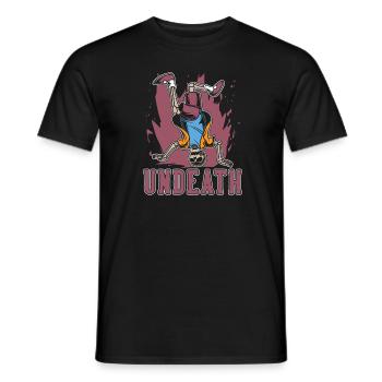 Breakdance Breakdancer Breakdancing Undeath - Men's T-Shirt - black - Front - AI Model Male 178 light (178cm)