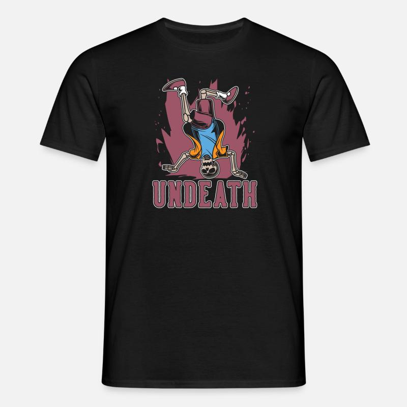 Breakdance Breakdancer Breakdancing Undeath - Men's T-Shirt - black