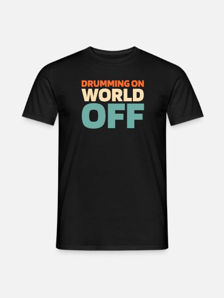 Drums Drummers Drummers - Men's T-Shirt - black
