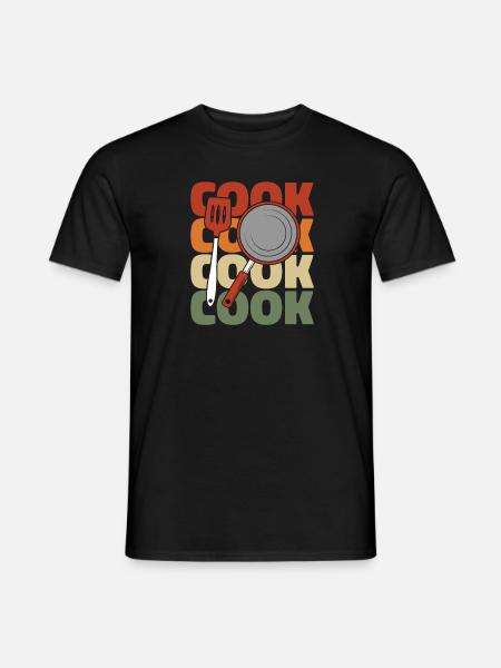 Cook Cooking - Men's T-Shirt - black