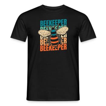 Imker Bienenzüchter - Männer T-Shirt - Schwarz - Vorne - AI Model Male 178 light (178cm)