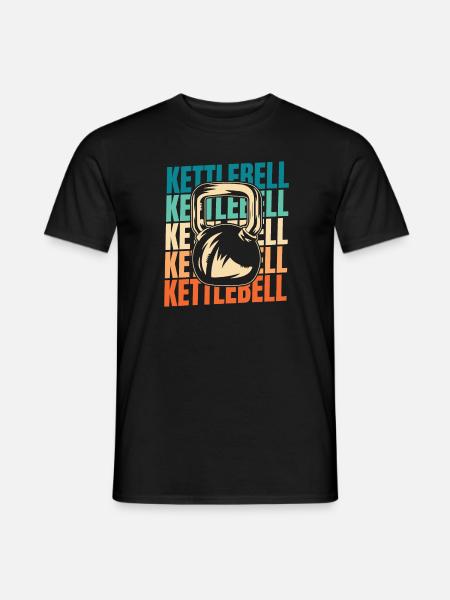 Kettlebell - T-shirt homme - noir
