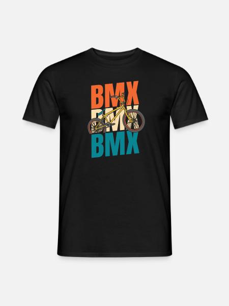 Bmx Bmx Biker - Männer T-Shirt - Schwarz