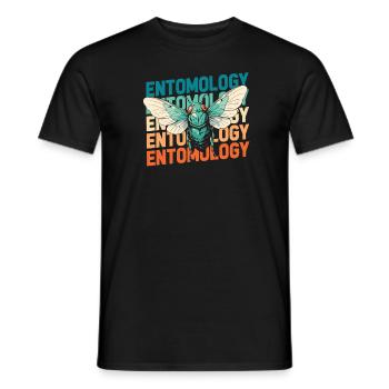 Entomologie Entomologe Insekt - Männer T-Shirt - Schwarz - Vorne - AI Model Male 178 light (178cm)