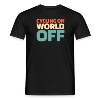 Rennrad Radsport Radsportler - Männer T-Shirt - Schwarz - Vorne - AI Model Male 178 light (178cm)