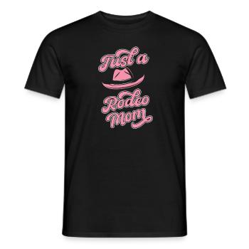 Rodeo Bull Riding Just A Rodeo Mom - T-shirt homme - noir - Devant - AI Model Male 178 light (178cm)