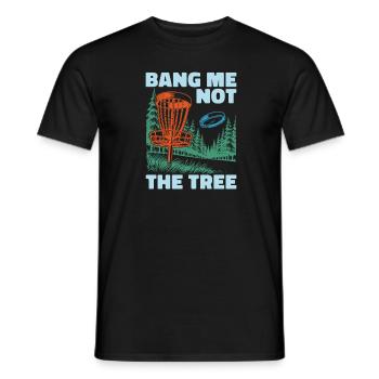 Frisbee Golf Disc Golf - Men's T-Shirt - black - Front - AI Model Male 178 light (178cm)