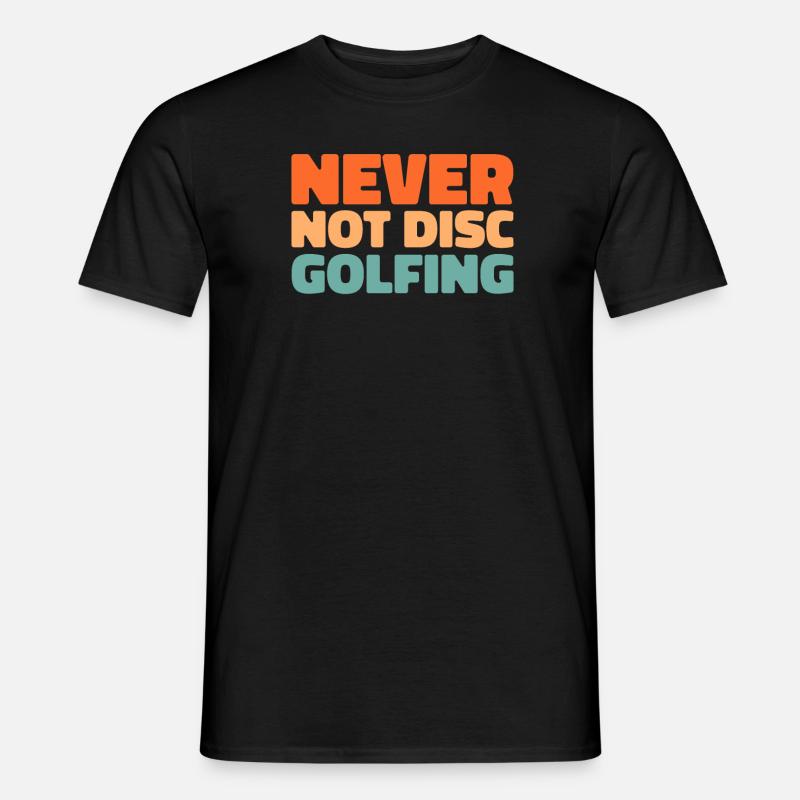 Frisbee Golf Disc Golf - Men's T-Shirt - black
