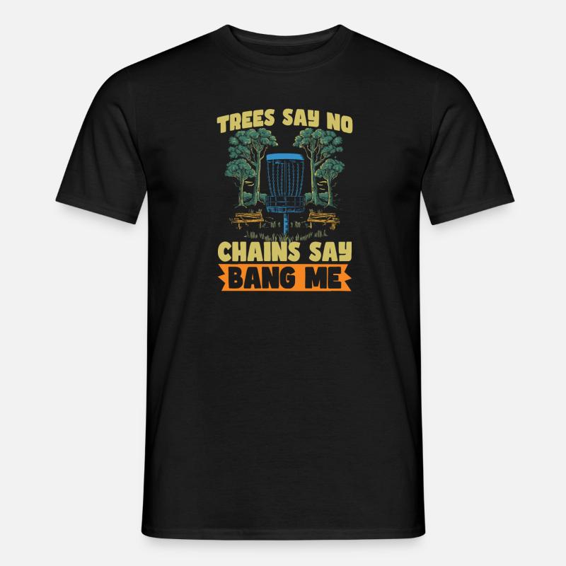 Frisbee Golf Disc Golf - Männer T-Shirt - Schwarz