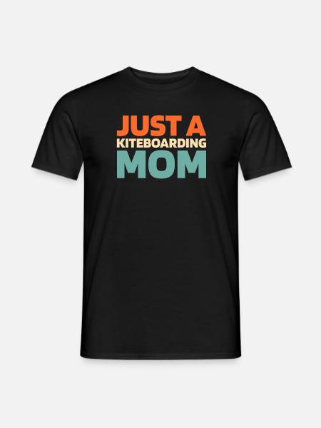 Kitesurfer Kitesurfing Kiting Kitesurfing - Men's T-Shirt - black