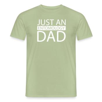 Entomology Entomologist Insect - Men's T-Shirt - sage - Front - AI Model Male 178 light (178cm)