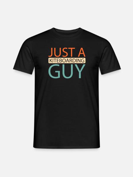 Kitesurfer Kitesurfing Kiting Kitesurfing - Men's T-Shirt - black