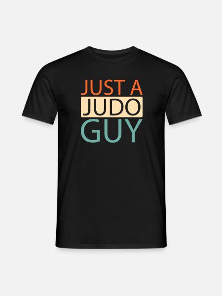 Judoka Just A Judo Guy - Men's T-Shirt - black